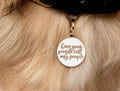 Have Your People - Gold & White - Pet ID Tag