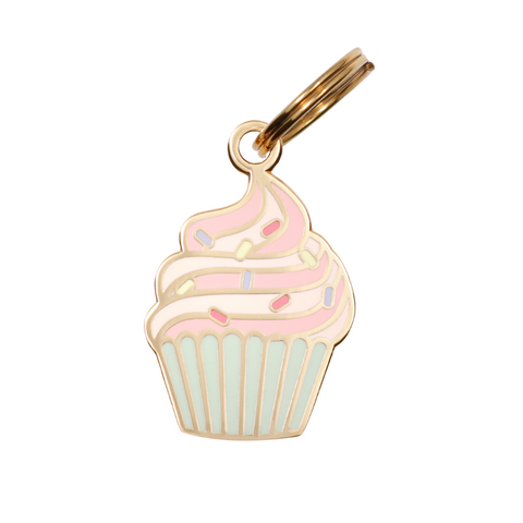 Cupcake Pet ID Tag