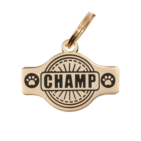 Champ Pet ID Tag