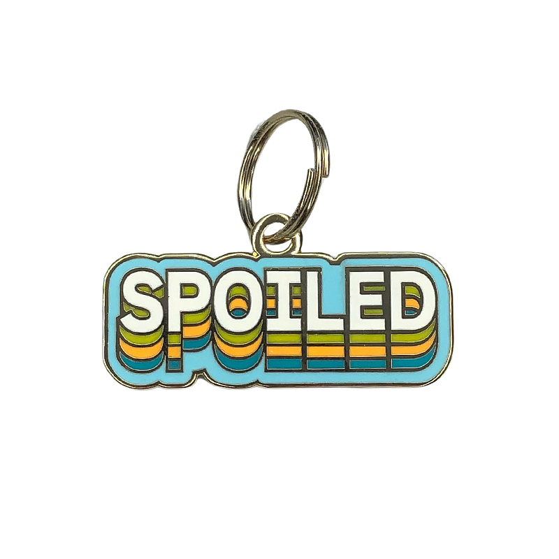 Spoiled Pet ID Tag