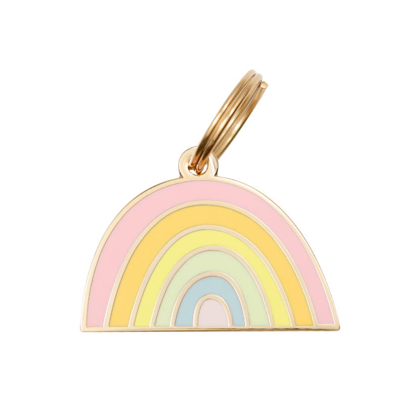 Rainbow Pet ID Tag