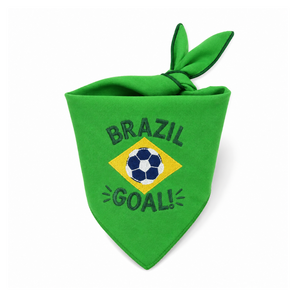 Brazil World Cup Embroidered Pet Bandana