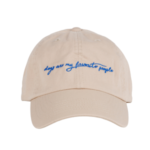 Dogs Are My Favorite People - Hat