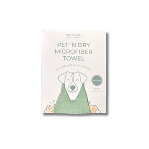 Pet N' Dry Microfiber Towels - Medium - Shelf Pack (4)