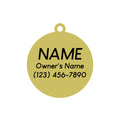 Emotional Support Animal Pet ID Tag