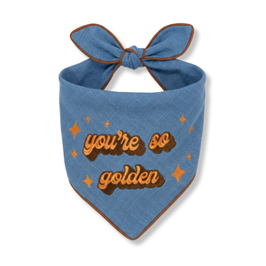 You're So Golden Dog Bandana