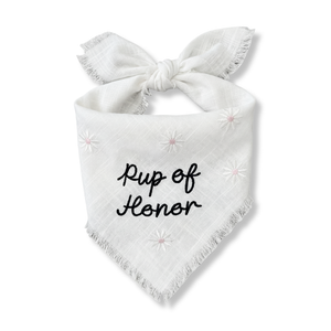 Pup of Honor Dog Bandana