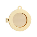 Blank Tag for Lockets - Gold