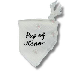 Pup of Honor Dog Bandana