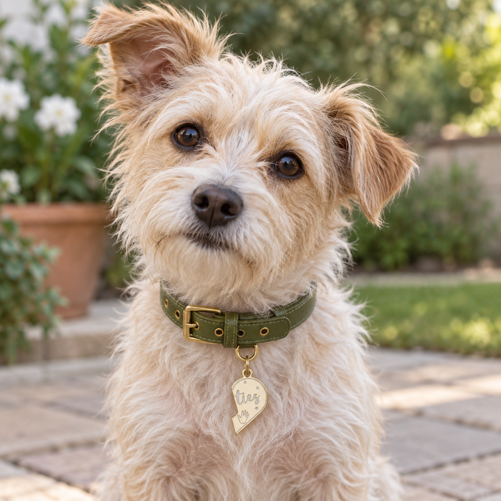 Besties - Pet ID Tag & Charm
