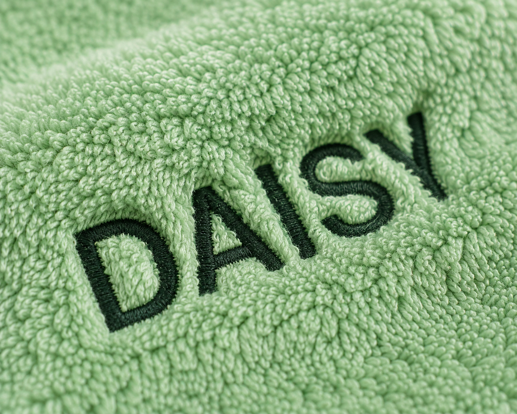 Custom Embroidered Microfiber Towel for Dogs