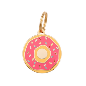 Donut Pet ID Tag