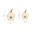 Evil Eye Paw Pet ID Tag