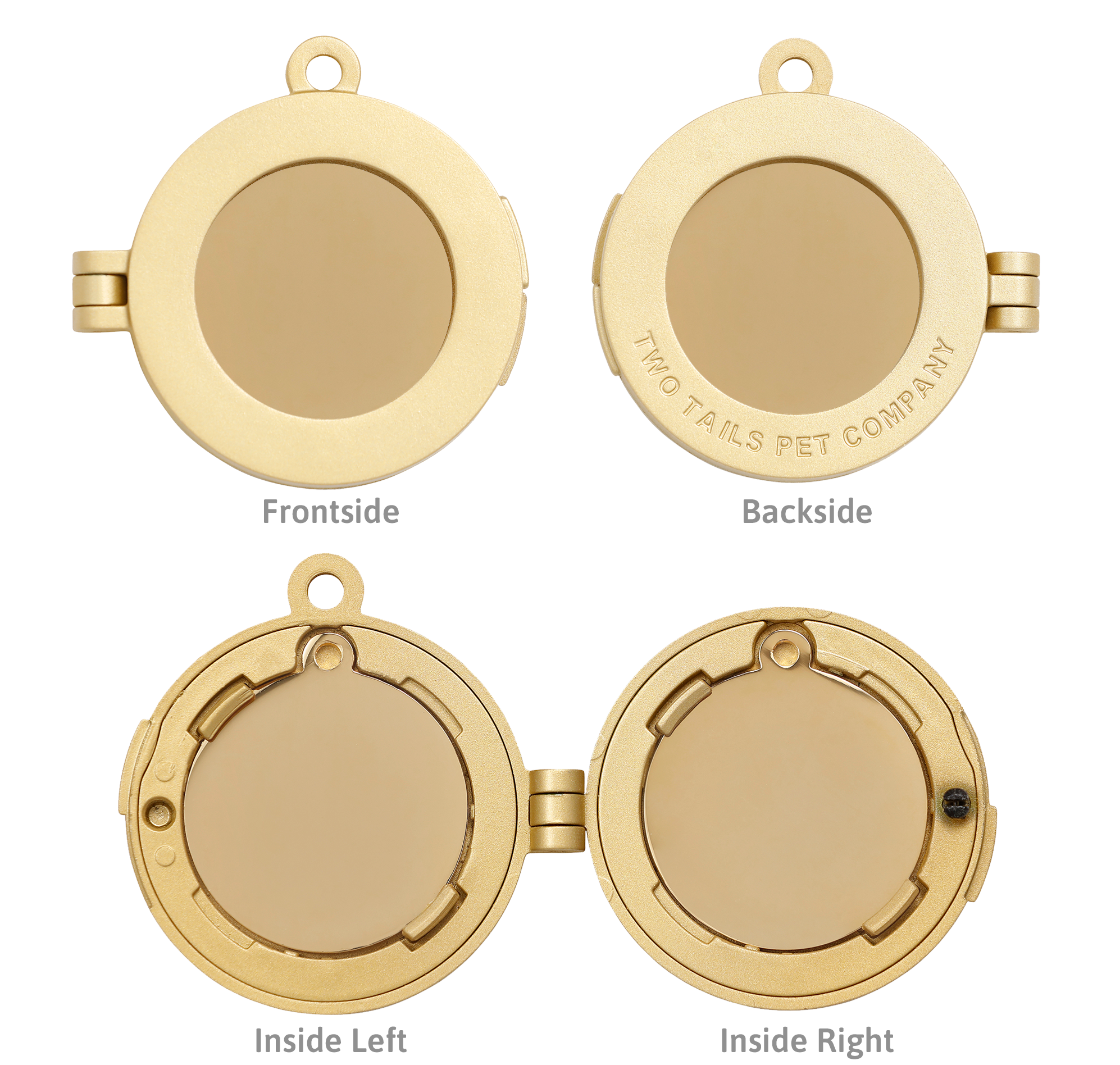 Pet ID Tag Locket – Two Tails Pet Company