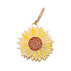 Sunflower Pet ID Tag – Two Tails Pet Company