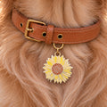 Sunflower Pet ID Tag