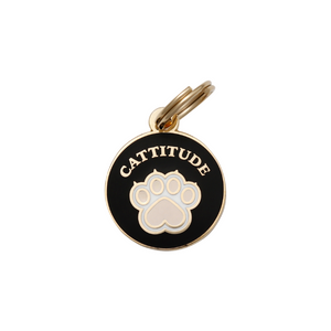Cattitude Pet ID Tag