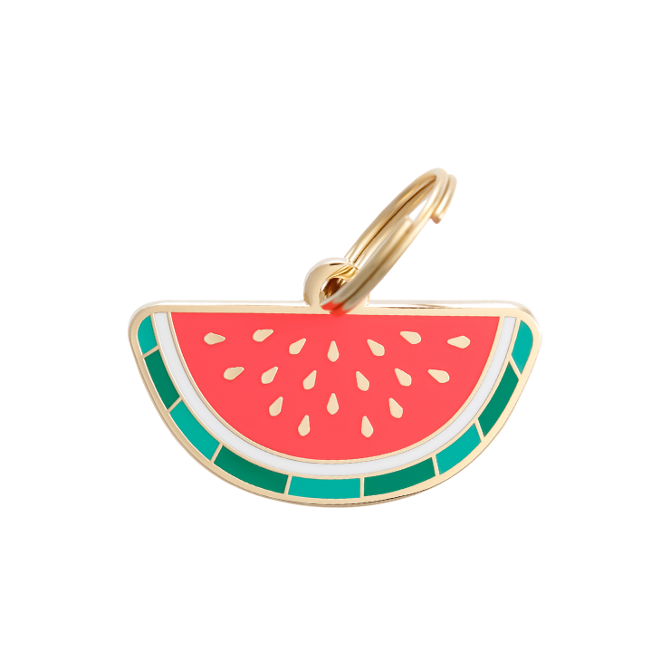 Watermelon Pet ID Tag