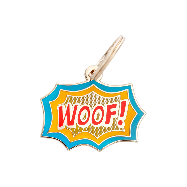 Woof! Pet ID Tag