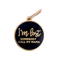 I'm Lost - Mama - Gold & Navy - Pet ID Tag