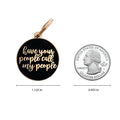 Have Your People - Gold & Navy - Pet ID Tag